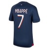 Goedkope Paris Saint Germain 2023-24 Mbappé 7 Thuisshirt